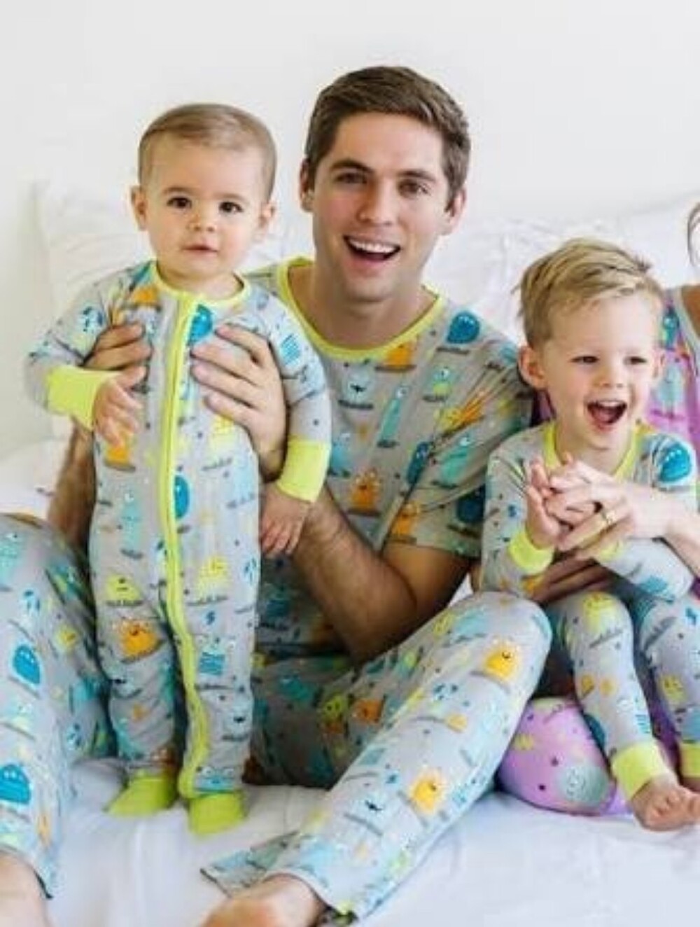 Little Sleepies Bamboo Zippy - Limited Edition Monster Mayhem